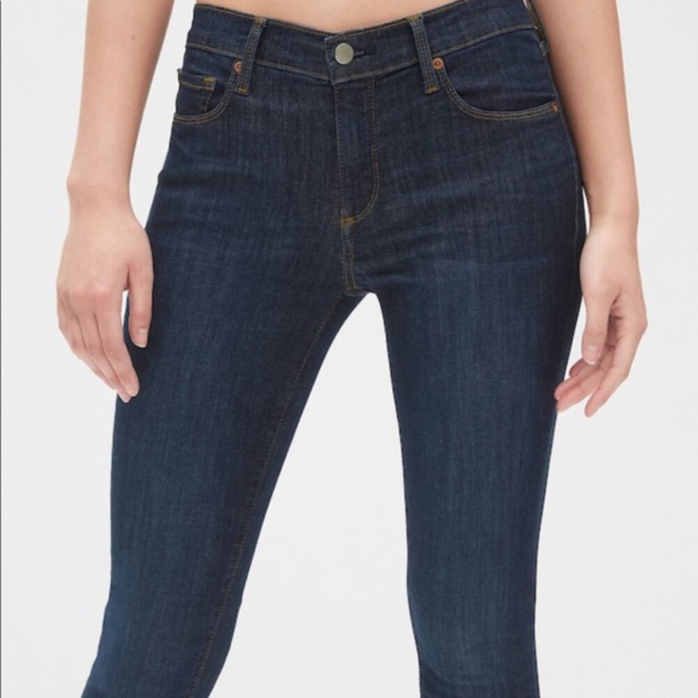 Gap - Dark indigo authentic true skinny jeans, 32r